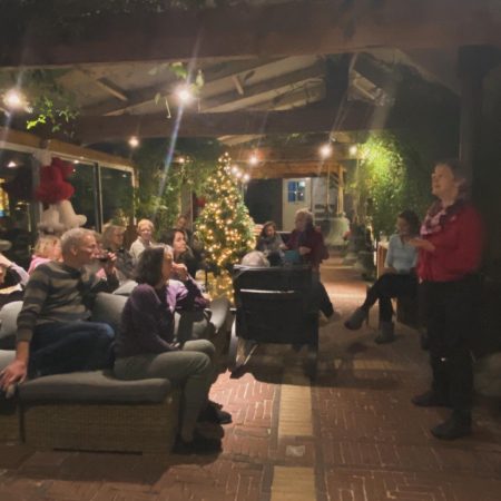 Glühwein, zingen, dansen, gedichten
