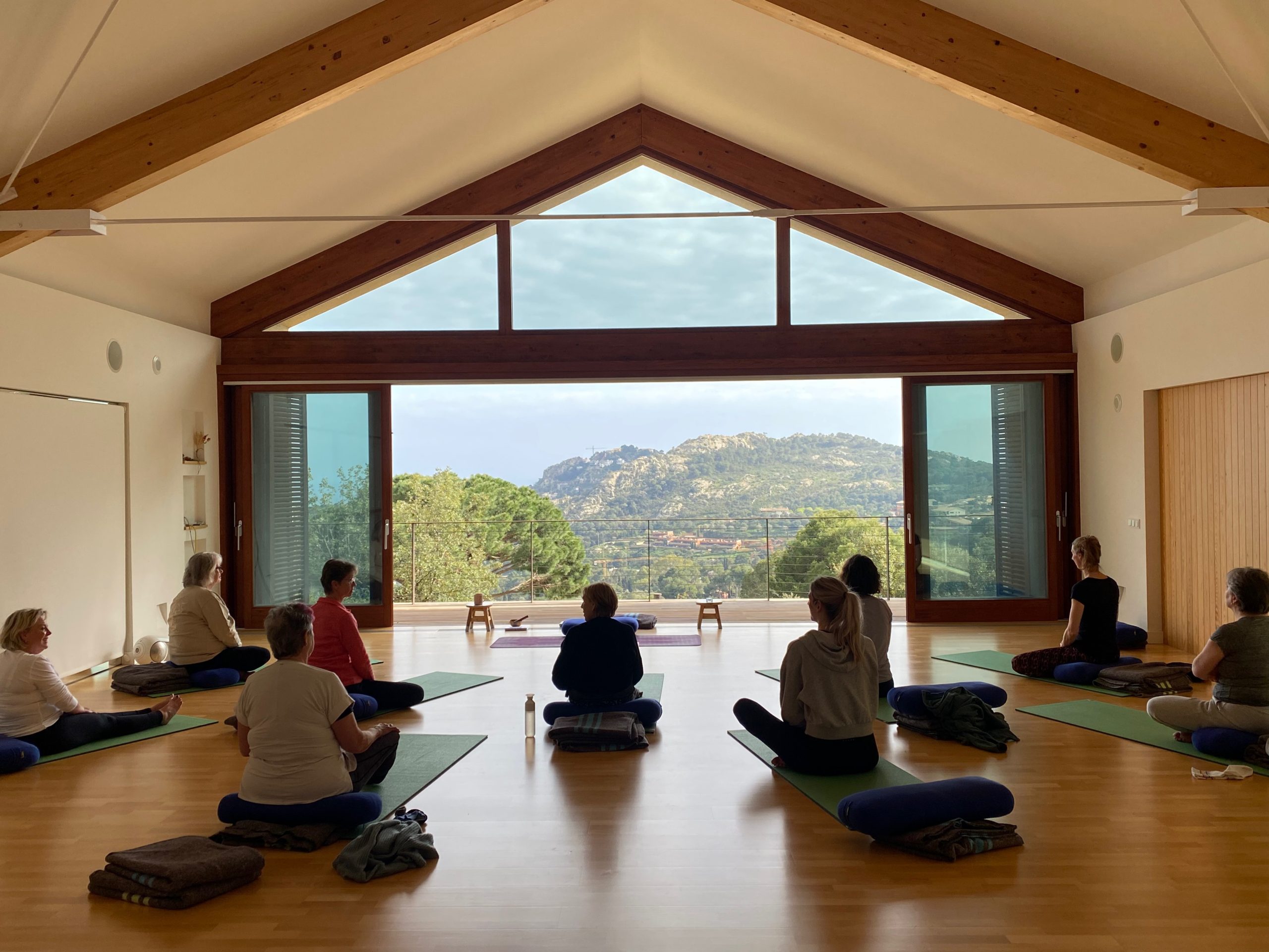 yogastudio zeezicht Spanje